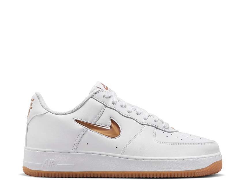 nike air force 1 low retro white gum med brown fn5924 103