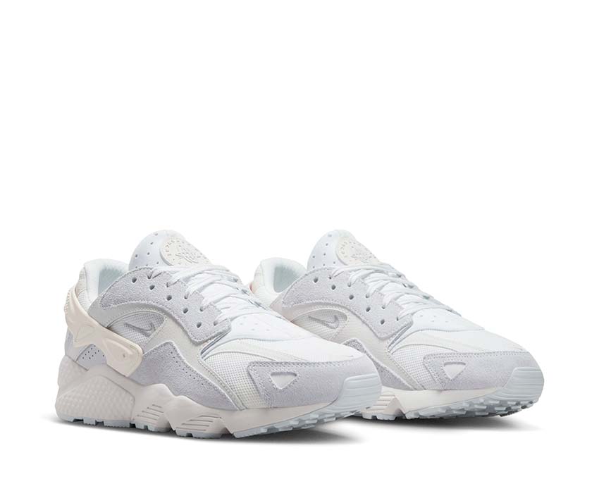 Nike Air Huarache Runner Summit White / Metallic Silver - White DZ3306-100
