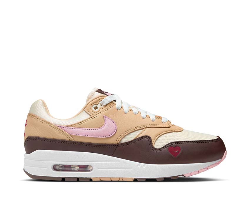 nike air max with star on side of hand tattoo W Sesame / Med Soft Pink - Coconut Milk FZ4346-200