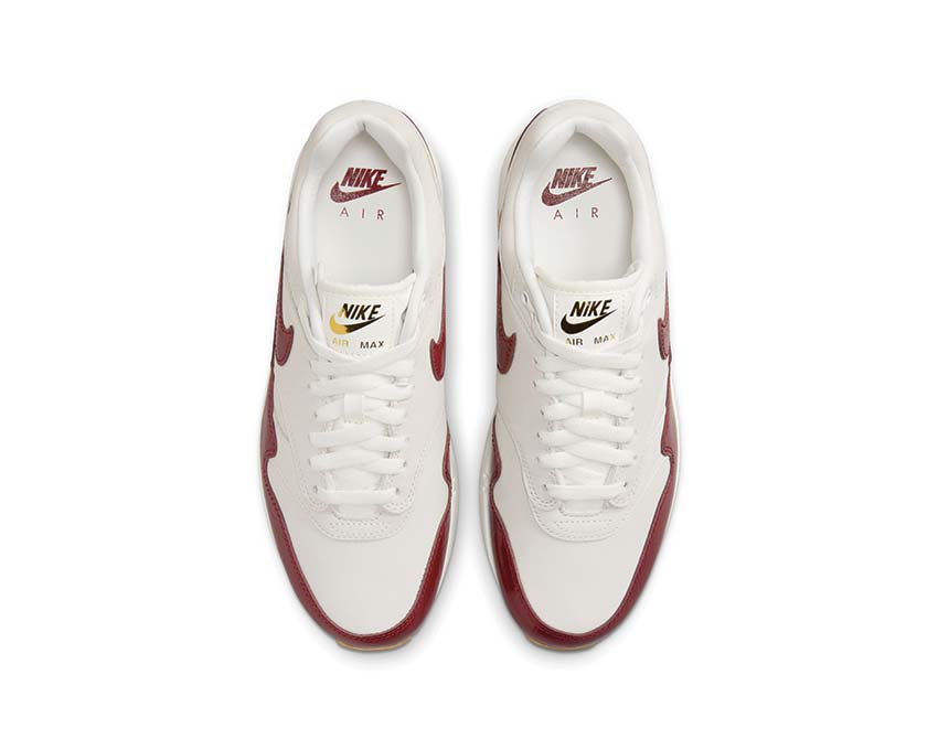 Nike Air Max 1 LX Sail / Team Red - Sail - Gum Light Brown FJ3169-100
