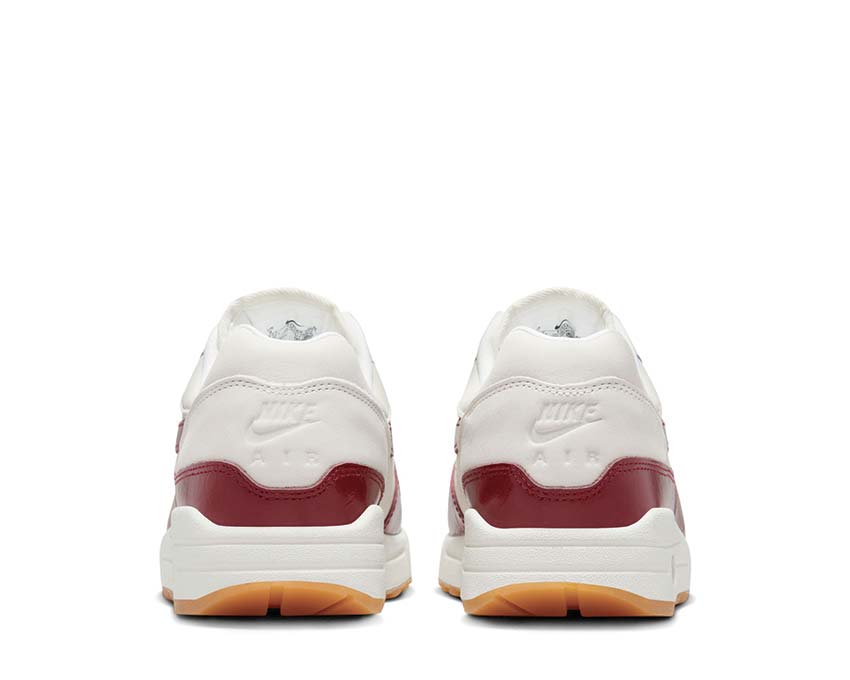 Nike Air Max 1 LX Sail / Team Red - Sail - Gum Light Brown FJ3169-100