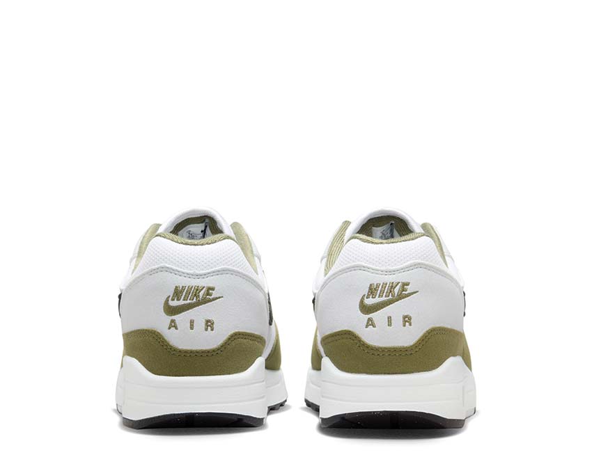Nike Air Max 1 White / Black - Pure Platinum - Medium Olive FD9082-102