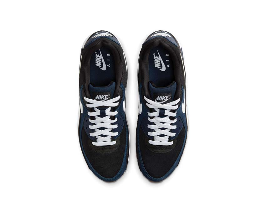 Nike Air Max 90 Midnight Navy / White - Black - Gum Med Brown FB9658-400