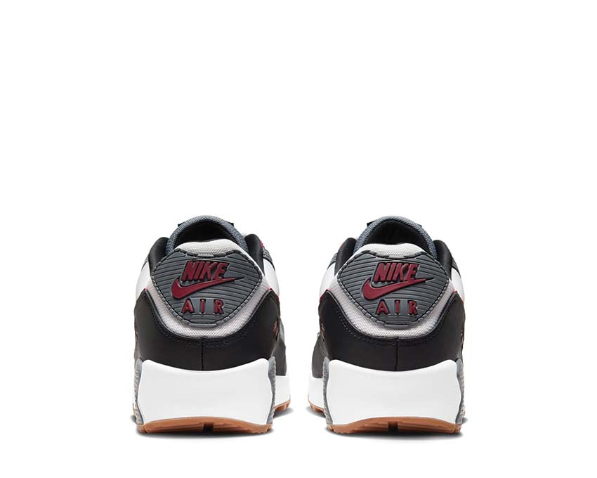 Nike Air Max 90 White / Team Red - Cool Grey - Black FB9658-100