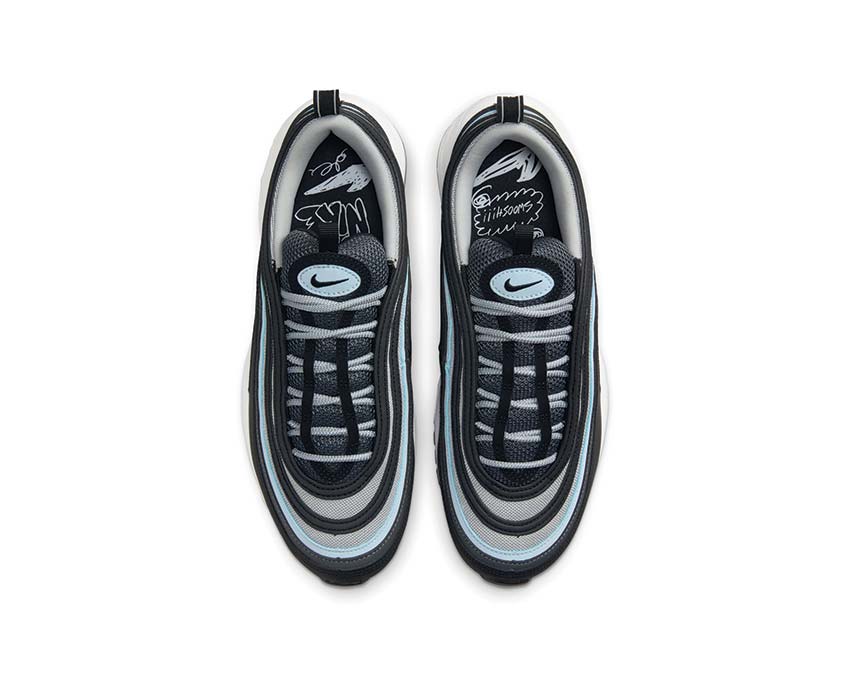 Nike Air Max 97 Black / Blue Tint - Iron Grey - Summit White 921826-019