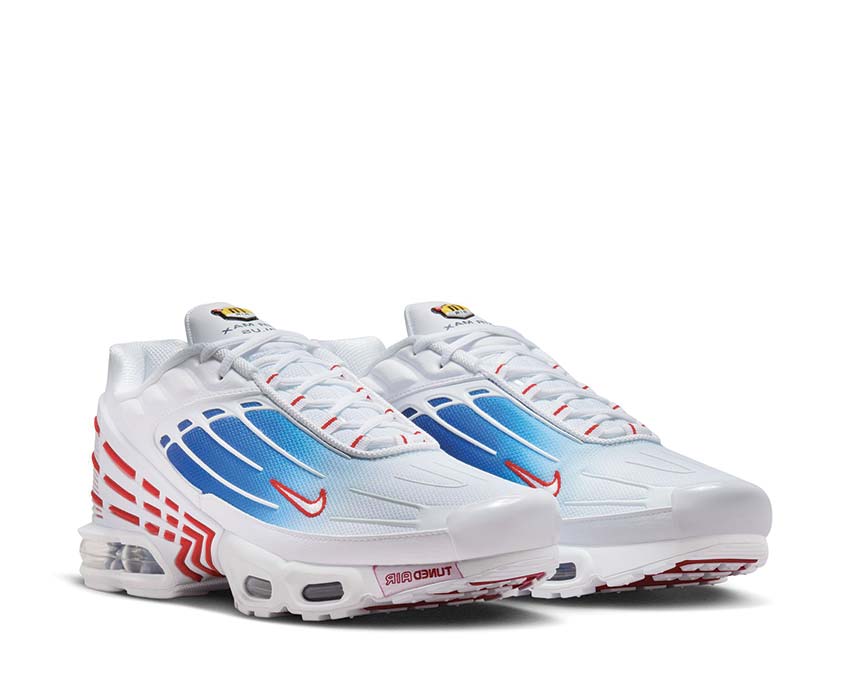 Nike Air Max Plus III White / Deep Royel Blue - University Red FN3411-100