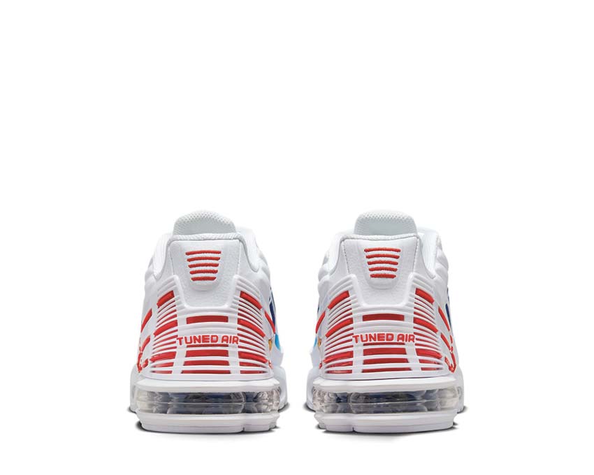 Nike Air Max Plus III White / Deep Royel Blue - University Red FN3411-100