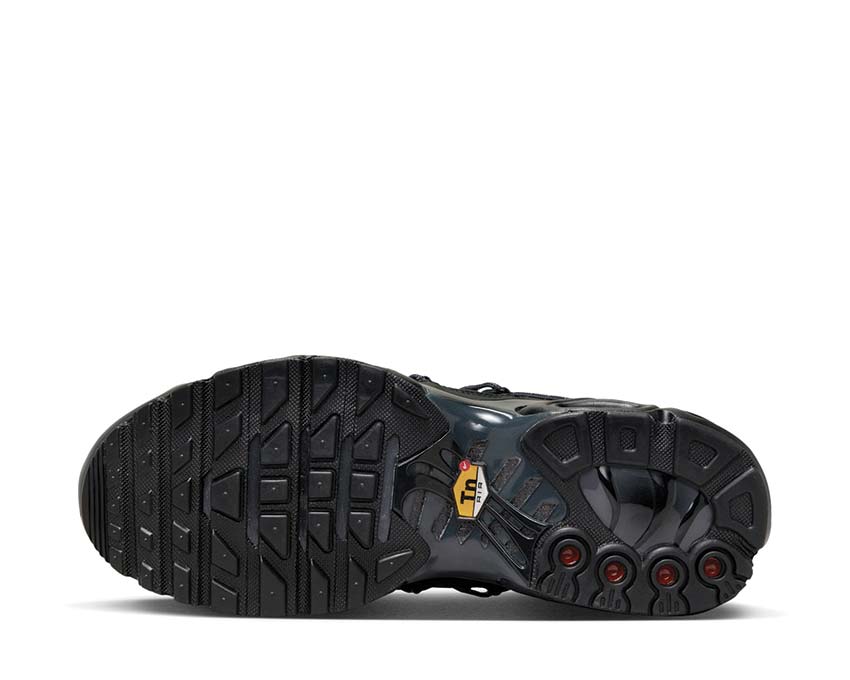 Nike Air Max Plus Black / Dark Grey - Salsa Red - Mtlc Platinum FZ2770-001