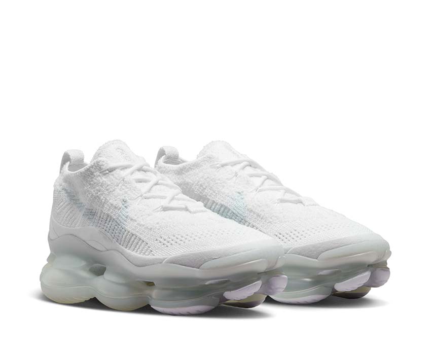 Nike Air Max Scorpion Flyknit White / Pure Platinum - Football Grey DJ4702-100