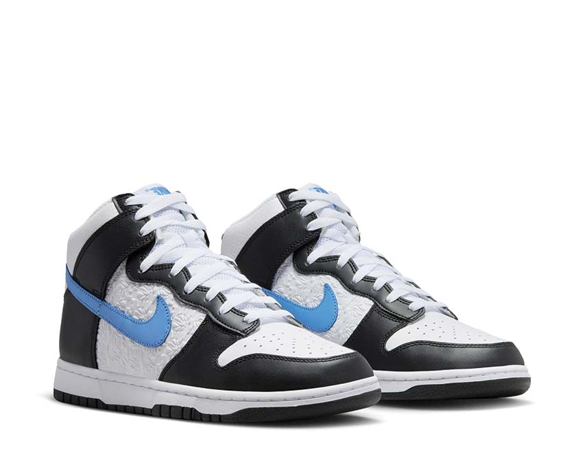 Nike Dunk High Retro Black / University Blue - White FJ4210-001