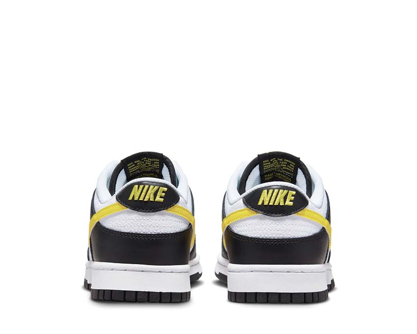 Nike Dunk Low Black / Opti Yellow - White FQ2431-001