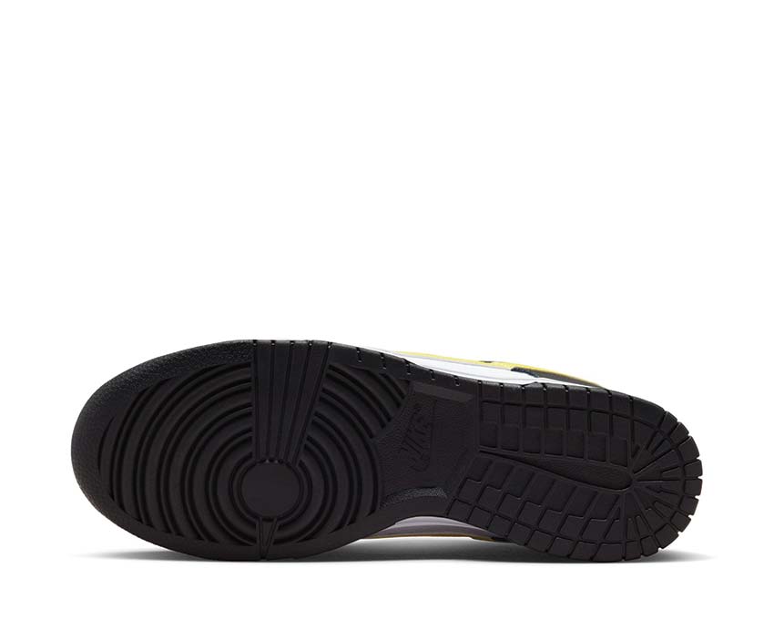 Nike Dunk Low Black / Opti Yellow - White FQ2431-001