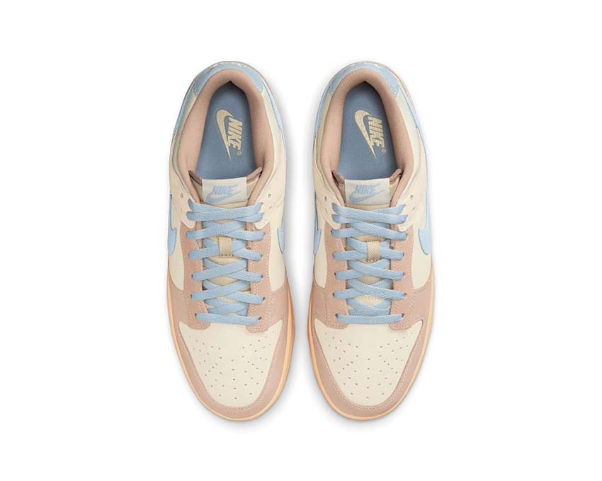 Nike Dunk Low Coconut Milk / LT Armory Blue - Sanddrift HF0106-100