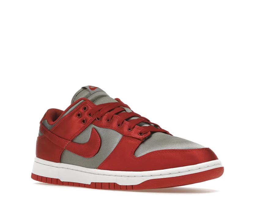 Nike Dunk Low ESS SNKR W Medium Grey / Varsity Red - White DX5931-001