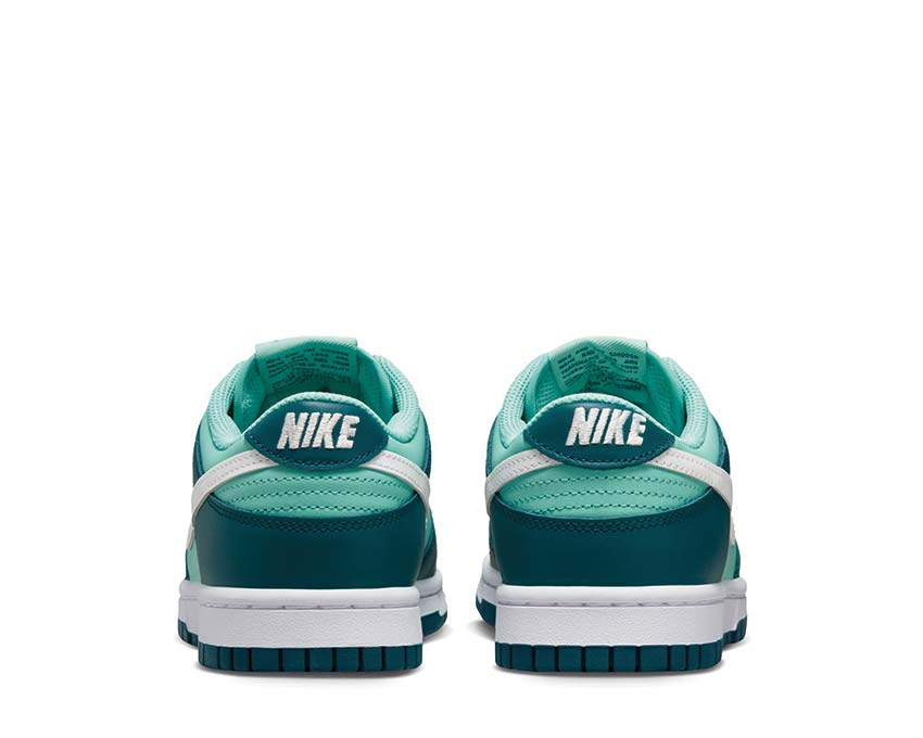 Nike Dunk Low Geode Teal / White - Emerald Rise DD1503-301
