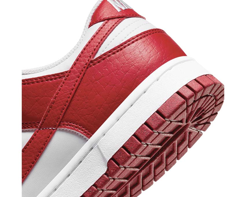 nike appears dunk low nn w white 3 gym red dn1431 101