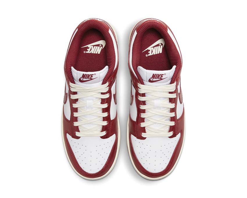 Nike Dunk Low PRM W White / Team Red - Coconut Milk FJ4555-100