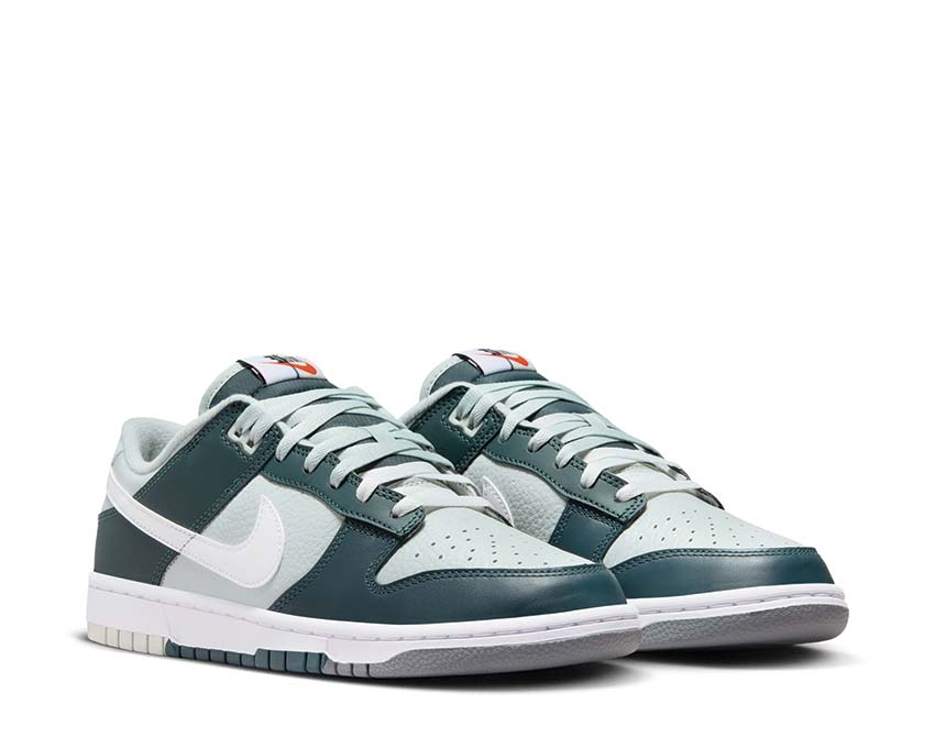 Nike Dunk Low Retro Premium Deep Jungle / White - Light Silver FB8896-300