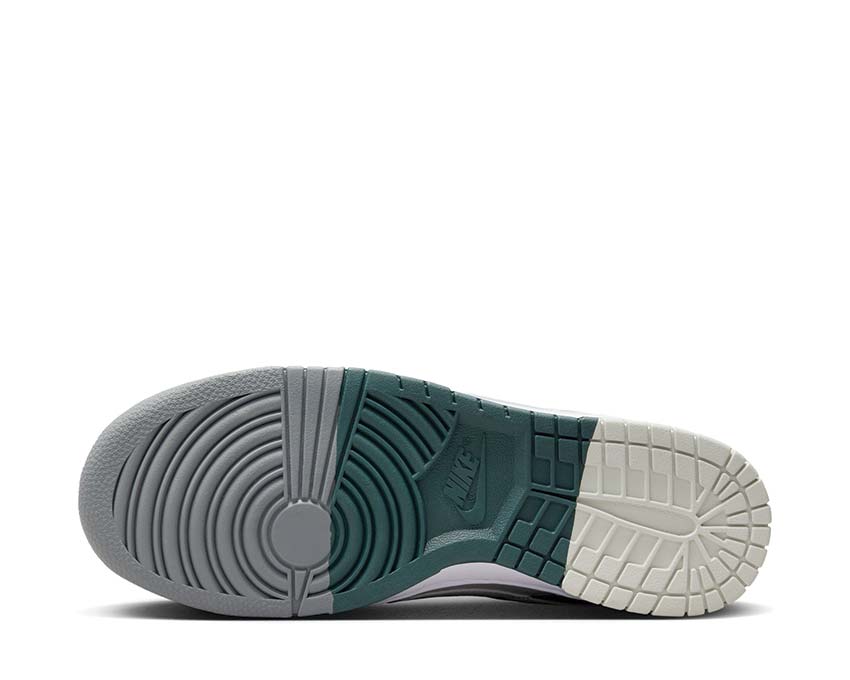Nike Dunk Low Retro Premium Deep Jungle / White - Light Silver FB8896-300