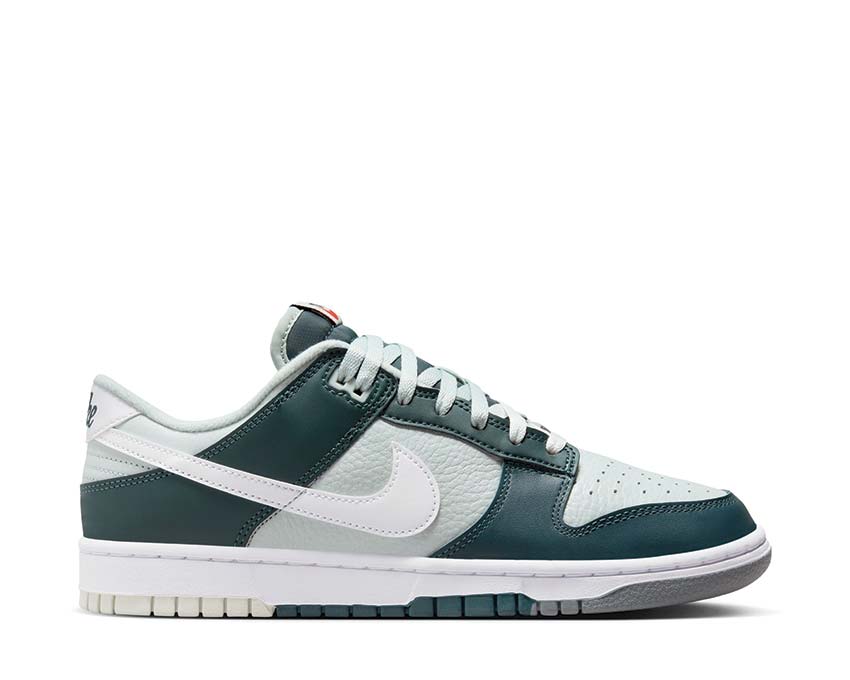 Nike Dunk Low Retro Premium Deep Jungle / White - Light Silver FB8896-300