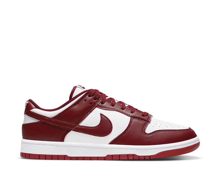 nike girl dunk low retro team red team red white dd1391 601