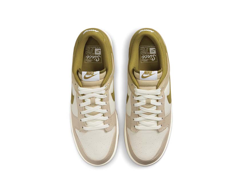 Nike Dunk Low Nike Blazer Low X White Gum Features Perforated Swooshes HF4262-133
