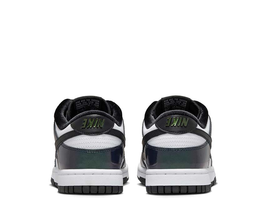Nike Dunk Low SE W Black / Black - Multi Color - White FQ8143-001
