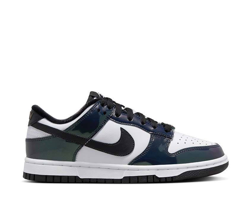 Nike Dunk Low SE W Black / Black - Multi Color - White FQ8143-001