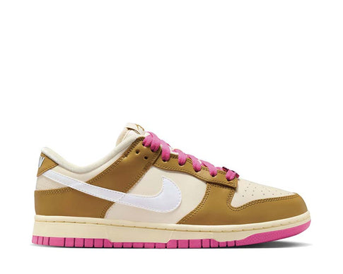 Nike Dunk Low SE W Bronzine / Coconut Milk - Playful Pink FD8683-700