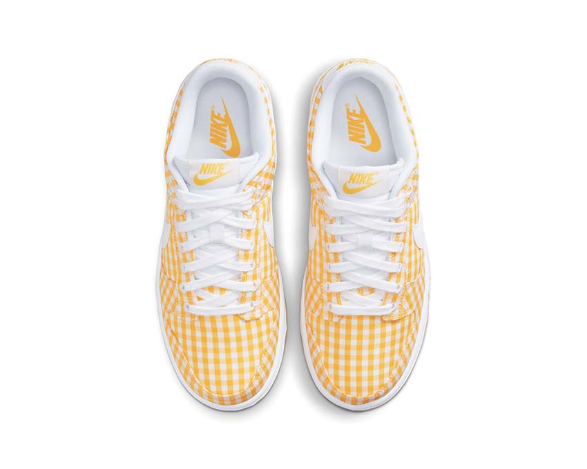 Nike Dunk Low EWT Vivid Sulfur / White - Gum Light Brown DZ2777-700