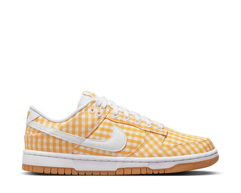 Nike Dunk Low EWT Vivid Sulfur / White - Gum Light Brown DZ2777-700