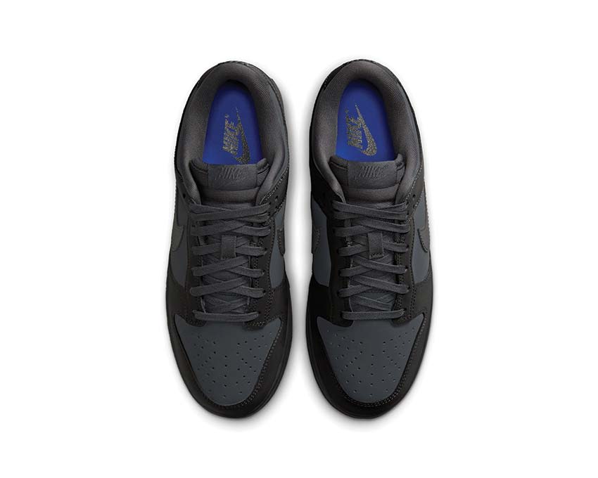 nike dunk low w anthracite black 5 racer blue fz3781 060