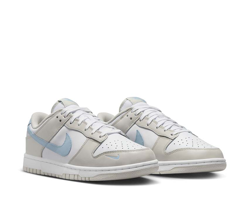 Nike Dunk Low W White / LT Armory Blue - Light Bone HF0023-100
