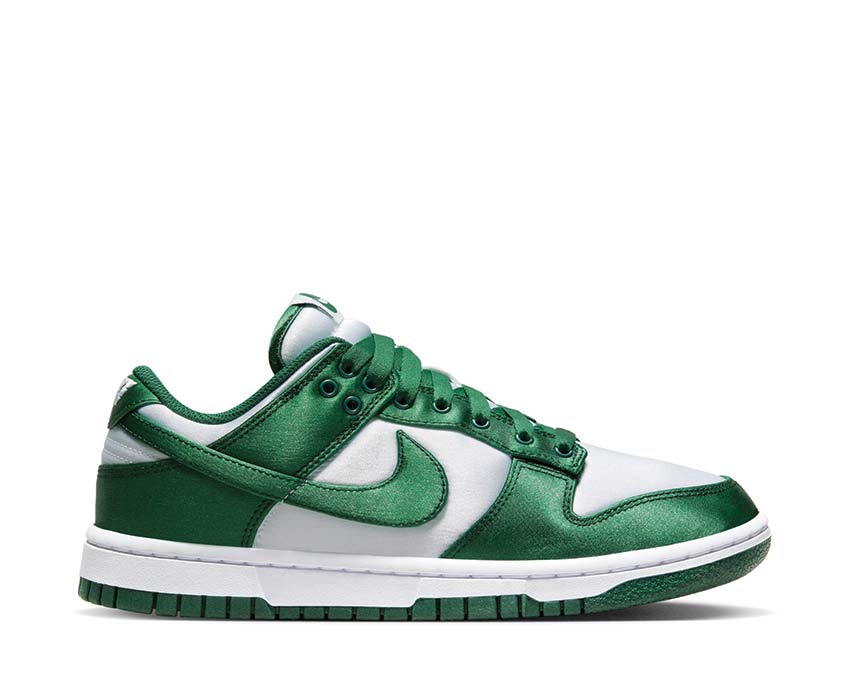 nike dunk low white team green dx5931 100