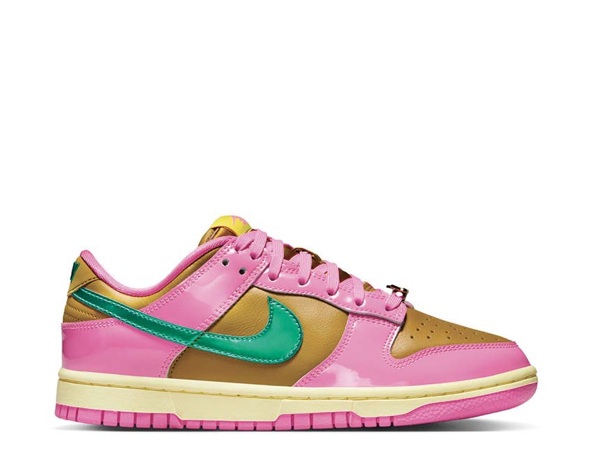 Nike Dunk Low QS Playfull Pink / Multi Color - Bronzine FN2721-600