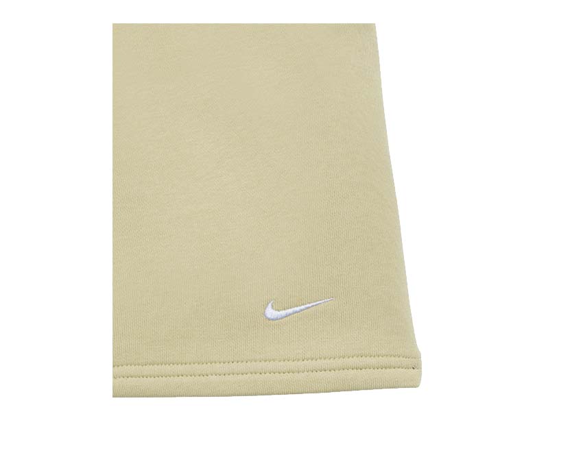 Nike NRG Soloswoosh Fleece Shorts Team Gold / White DV3055-783