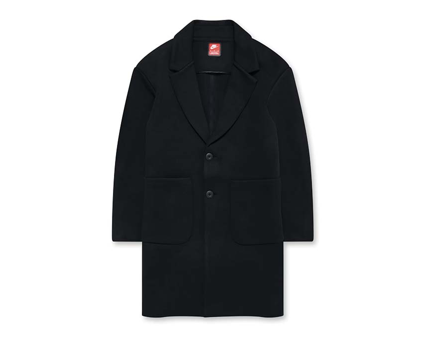 nike detaljer sportswear tech fleece reimagined black 4 black fn0601 010