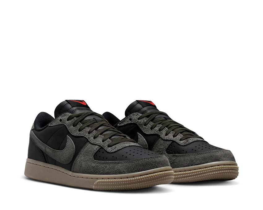 Nike Terminator Low Black / Medium Ash - Gum Dark Brown FV0396-001