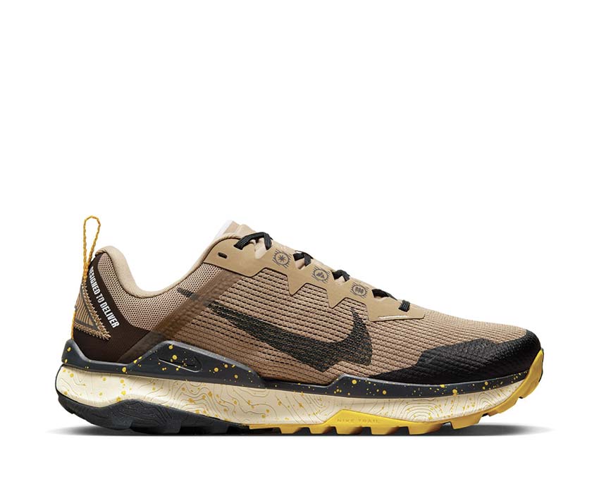 Nike Wildhorse 8 Khaki / Black - Vivid Sulfur - Anthracite DR2686-200