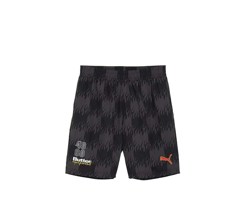 puma lateral Butter Goods Shorts Black 625619 01