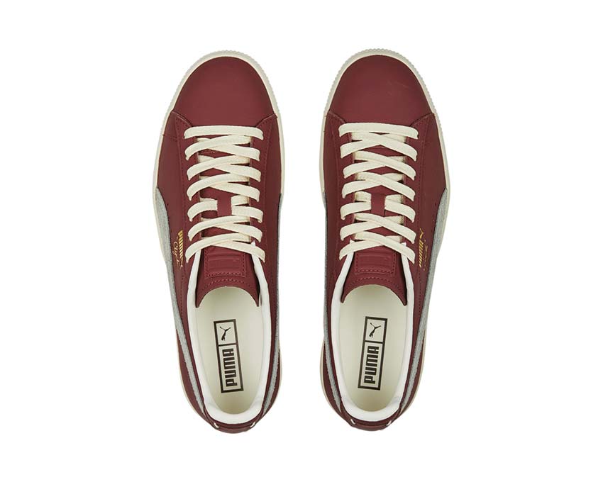 Puma Clyde Base Wood Violet / Frosted Ivory 390091 04