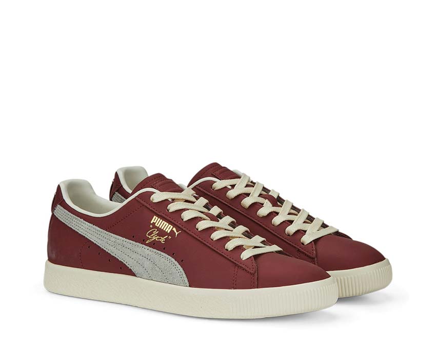 Puma Clyde Base Wood Violet / Frosted Ivory 390091 04