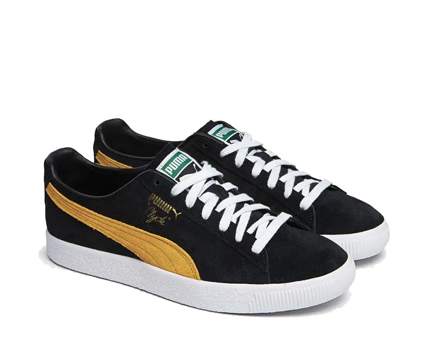 Puma Clyde OG Black / Yellow Sizzle 391962 05