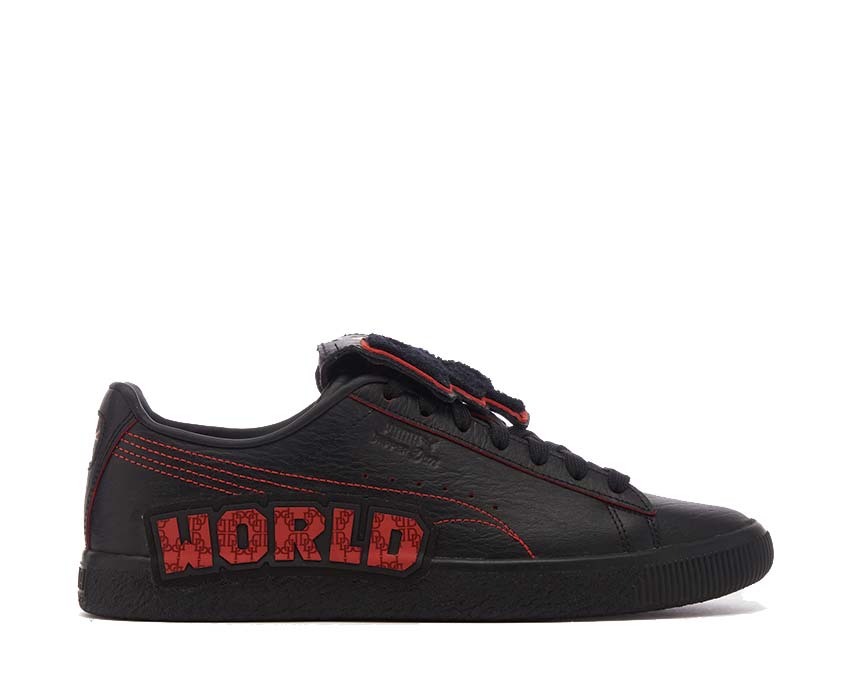 Puma Dapper Dan Clyde Post Game Black / Red 394491 01
