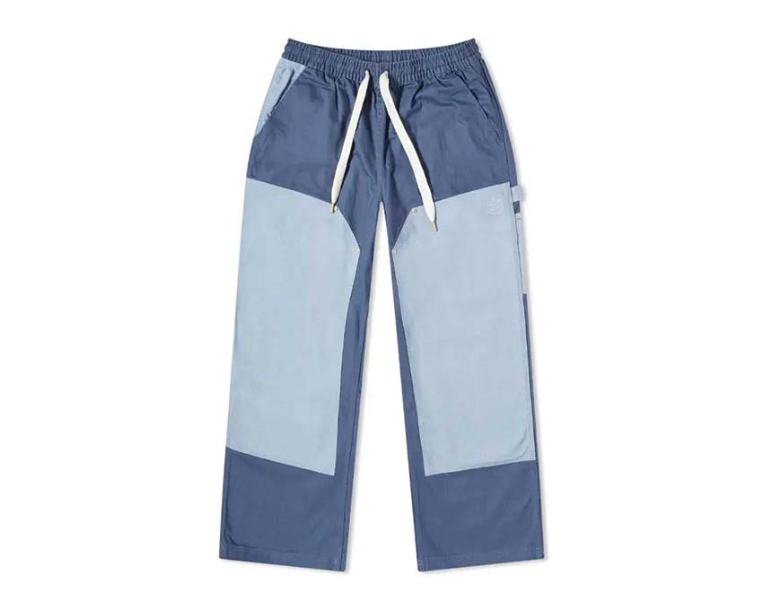 Nike Wide Leg Fleece Pants OatmealÂ Inky Blue 620886 56