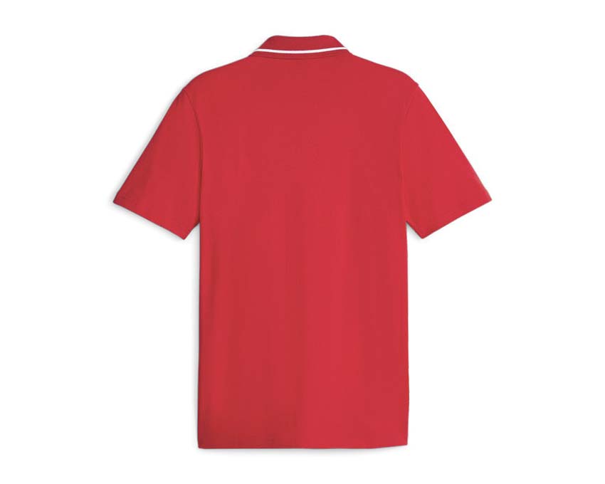Puma Ferrari Race Polo Rosso Corsa 620945 02