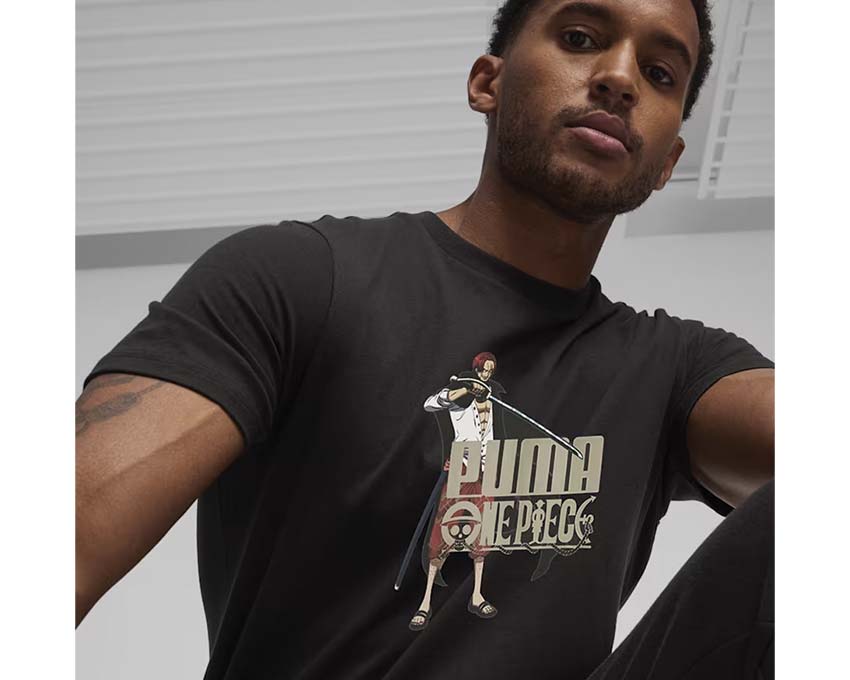 Puma One Piece Tee Black 624665 01