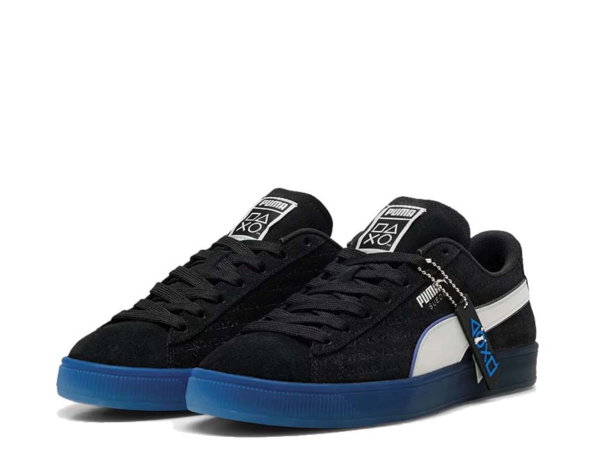 Puma Playstation Suede Black / Glacial Gray 396246 02