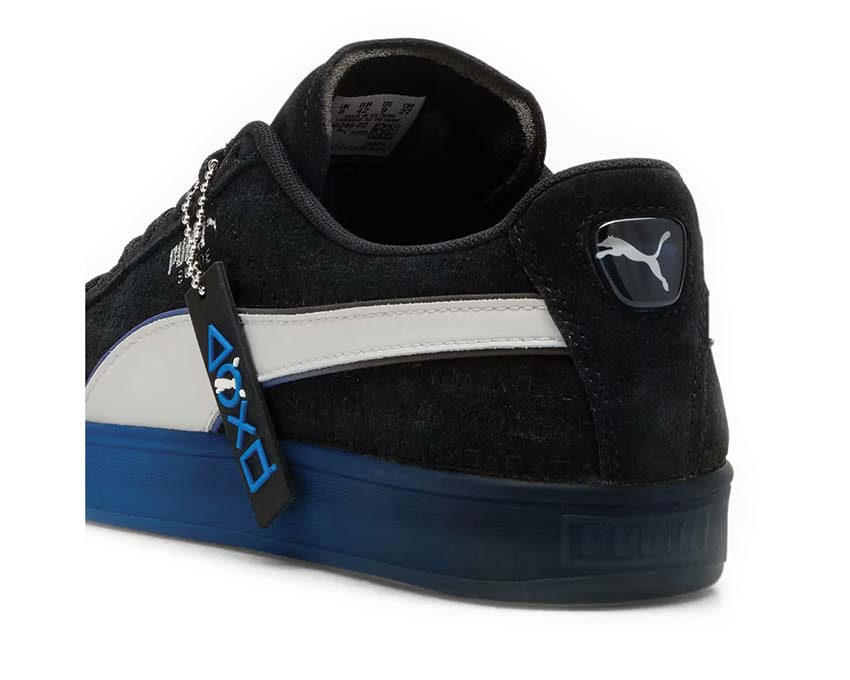 Puma Playstation Suede Black / Glacial Gray 396246 02