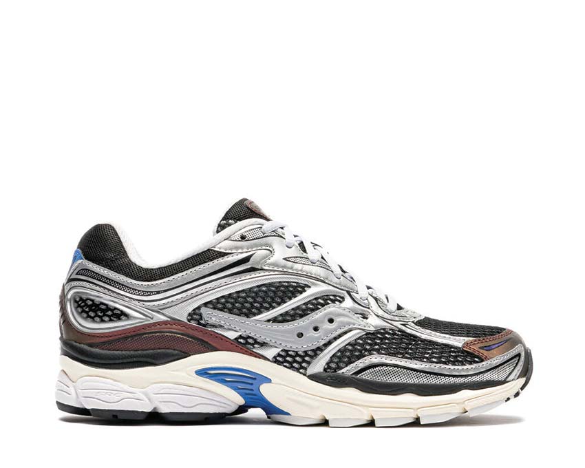 Saucony Peregrine 10 GTX now gives an exceptional lockdown feel even on rough and unequal terrains Silver / Brown S70809-1